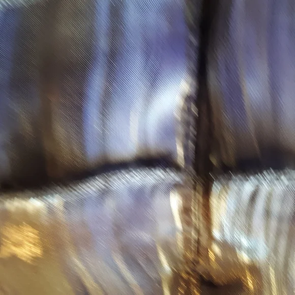 KM Collections by Milla Bell, size 16 Blouse/Top, purple/gold - Picture 8 of 8